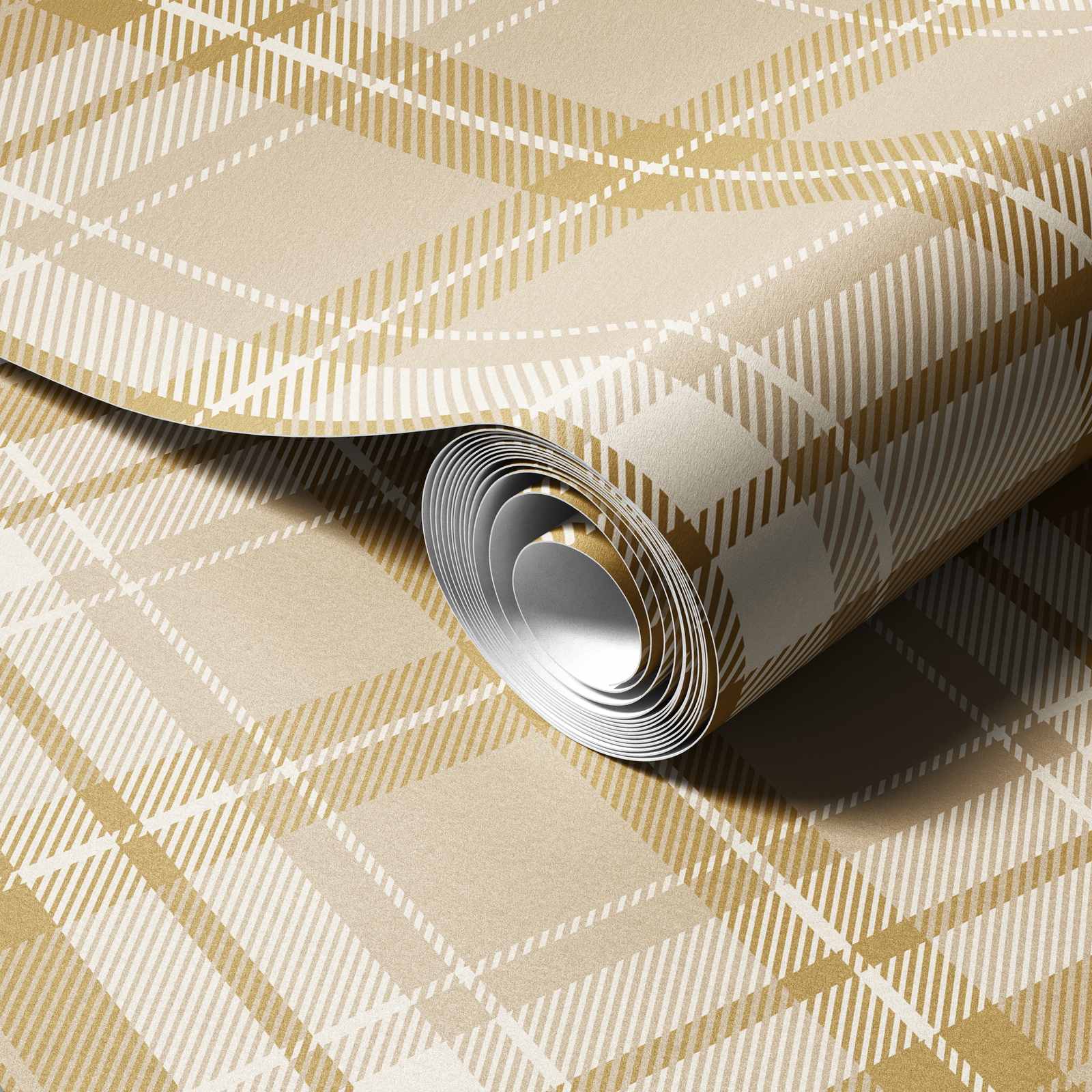 Classic Beige Plaid
